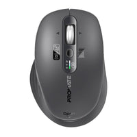 Promate SamoTri Black tri-connect wireless mouse - main view