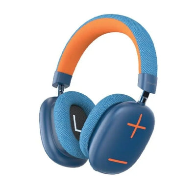 سماعات جرين ليون إيكو ماكس اللاسلكية – لون أزرق – صوت عالي الجودة وعزل ضوضاء | Green Lion Echo Max Wireless Headphones - Blue | High Quality Sound & Noise Isolation