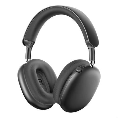 Promate Serene Hybrid ANC Spatial Audio Headphones 800mAh Black-Front