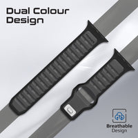 Promate SiliBand-DC إبزيم ستانلس ستيل مقاوم للصدأ - أسود
