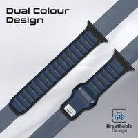Promate SiliBand-DC إبزيم ستانلس ستيل مقاوم للصدأ - أزرق