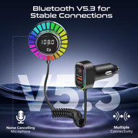 Promate SmarTune-EXT hands-free Bluetooth car kit in-car usage