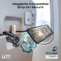Promate SnagMount magnetic clamp mount - angle view
