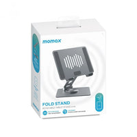 حامل موماكس الدوار للاجهزة اللوحية القابل للطي متوافق مع تابلت 10.5 الى 12.9 بوصة | Momax Foldable Rotating Tablet Stand, Fits 10.5"–12.9" Tablets