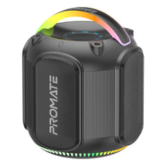 Promate Strike-80 RGB Bluetooth Party Speaker 80W 3600mAh Black-Front