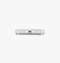 UNIQ Swivix rotating kickstand case for iPhone 17 Pro Max Clear - landscape stand mode