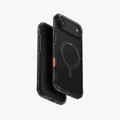 UNIQ Swivix rotating kickstand case for iPhone Air Carbon Black - main view