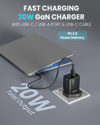 Moxedo Lite 20W GaN Wall Charger - View