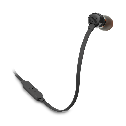 Guhdafonên Di Guhê Gerdûnî yên JBL yên Bi Kabloyî yên bi Kontrola Ji Dûr û Mîkrofonê - Guhdafonên Bi Kabloyî yên JBL T110 bi Kontrola Ji Dûr û Mîkrofonê