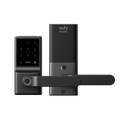 قفل باب ذكي انكر يوفي C33 بمقبض وبصمة إصبع وواي فاي مدمج - أسود | Anker Eufy Smart Lock C33 Fingerprint Wi-Fi Lever Door Lock - Black