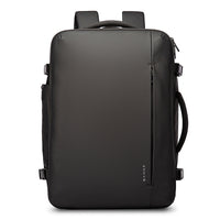 حقيبة بانجي 1909-8 مقاومة للماء مع قفل TSA وتصميم ضد السرقة - اسود | BANGE 1909-8 Backpack, Polyester Fabric, Anti-Theft with TSA Lock and Air Compression – Black