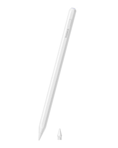 Baseus Smooth Writing 2 Series Dual Charging Stylus Active Wireless Version, Moon - قلم باسيوس سموث رايتنج 2 بشحن مزدوج لاسلكي نشط، لون القمر