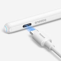 Baseus Smooth Writing 2 Series Dual Charging Stylus Active Wireless Version, Moon - قلم باسيوس سموث رايتنج 2 بشحن مزدوج لاسلكي نشط، لون القمر