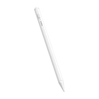 Baseus Smooth Writing Stylus Lite with LED Indicators, Moon White - قلم بيسوس الذكي للكتابة الناعمة مع مؤشرات LED، أبيض قمري