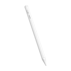 Baseus Smooth Writing Stylus Lite with LED Indicators, Moon White - قلم بيسوس الذكي للكتابة الناعمة مع مؤشرات LED، أبيض قمري