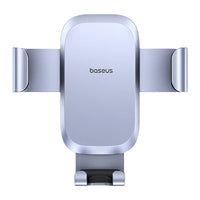 Baseus Metal Age Go Gravity Car Mount Air Outlet Grey | حامل سيارة بيسوس Metal Age Go جرافيتي للمكيف رمادي
