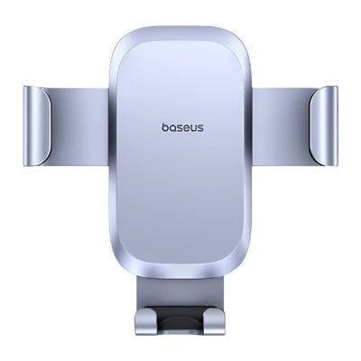 Baseus Metal Age Go Gravity Car Mount Air Outlet Grey | حامل سيارة بيسوس Metal Age Go جرافيتي للمكيف رمادي