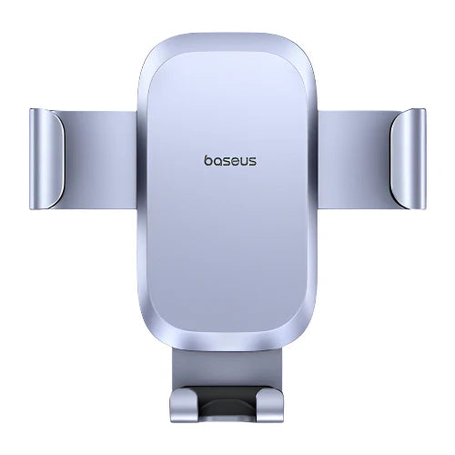 Baseus Metal Age Go Gravity Car Mount Air Outlet Grey | حامل سيارة بيسوس Metal Age Go جرافيتي للمكيف رمادي