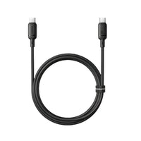 Baseus Silky Cable USB to Type-C 100W 1m Black | كيبل بيسوس سيلكي USB-C 100 واط 1 متر أسود