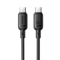 Baseus Silky Cable USB to Type-C 100W 1m Black | كيبل بيسوس سيلكي USB-C 100 واط 1 متر أسود