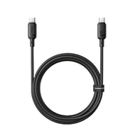 Baseus Silky Cable C→iP 20W 2m Black | كابل بيسوس سيلكي شحن سريع 20 واط 2 متر أسود