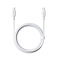 Baseus Silky Cable USB→C 100W 2m White | كابل بيسوس سيلكي USB-C 100 واط 2 متر أبيض