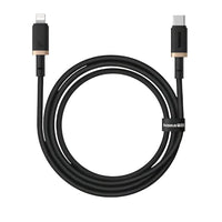 Baseus Dura Cable C→iP 20W 1m Gold+Black | كابل بيسوس دورا شحن سريع