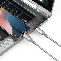 WiWU 100W Maglink كيبل مغناطيسي USB-C إلى USB-C طول 1 متر Wi-C084