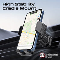 Promate TransHold-EXT auto clamping cradle detail