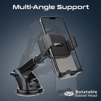 Promate TransHold-EXT air vent mount in-car usage view