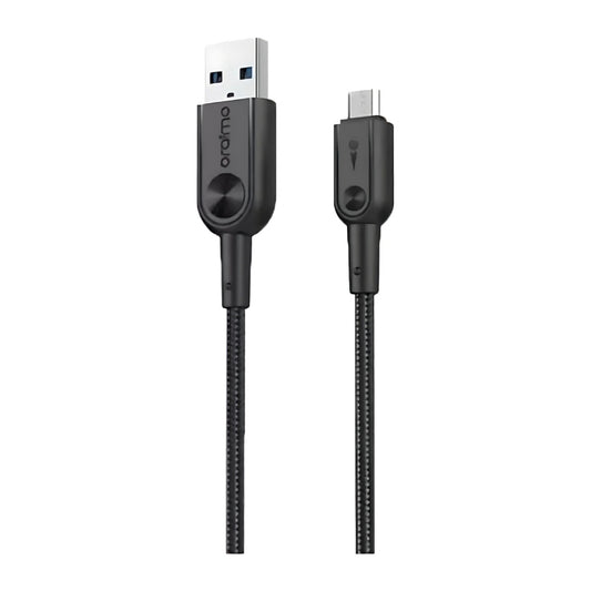 كيبل اورايمو يو اس بي اي الى مايكرو بطول 1 متر | Oraimo Data Cable OCD-114MJ 2A USB-A To Micro USB 1M