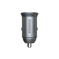 شاحن سيارة موماكس Move مزدوج المنافذ بقدرة شحن 30 واط | Momax MoVe 30W Dual-Port Fast Car Charger