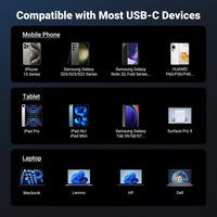 سماعات سلكية Ugreen بمنفذ Type-C - UGREEN Wired Earphones with Type-C Connector