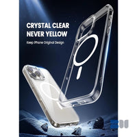 UGREEN Classy Clear Magnetic Protective Case for iPhone 16 Pro Max Upgraded Version (Clear) | حافظة يوجرين المغناطيسية الشفافة لآيفون 16 برو ماكس