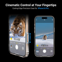 UGREEN Classy Clear Magnetic Protective Case for iPhone 16 Pro Upgraded Version (Clear) | كفر يو جرين شفاف مغناطيسي فاخر لآيفون 16 برو نسخة محدثة