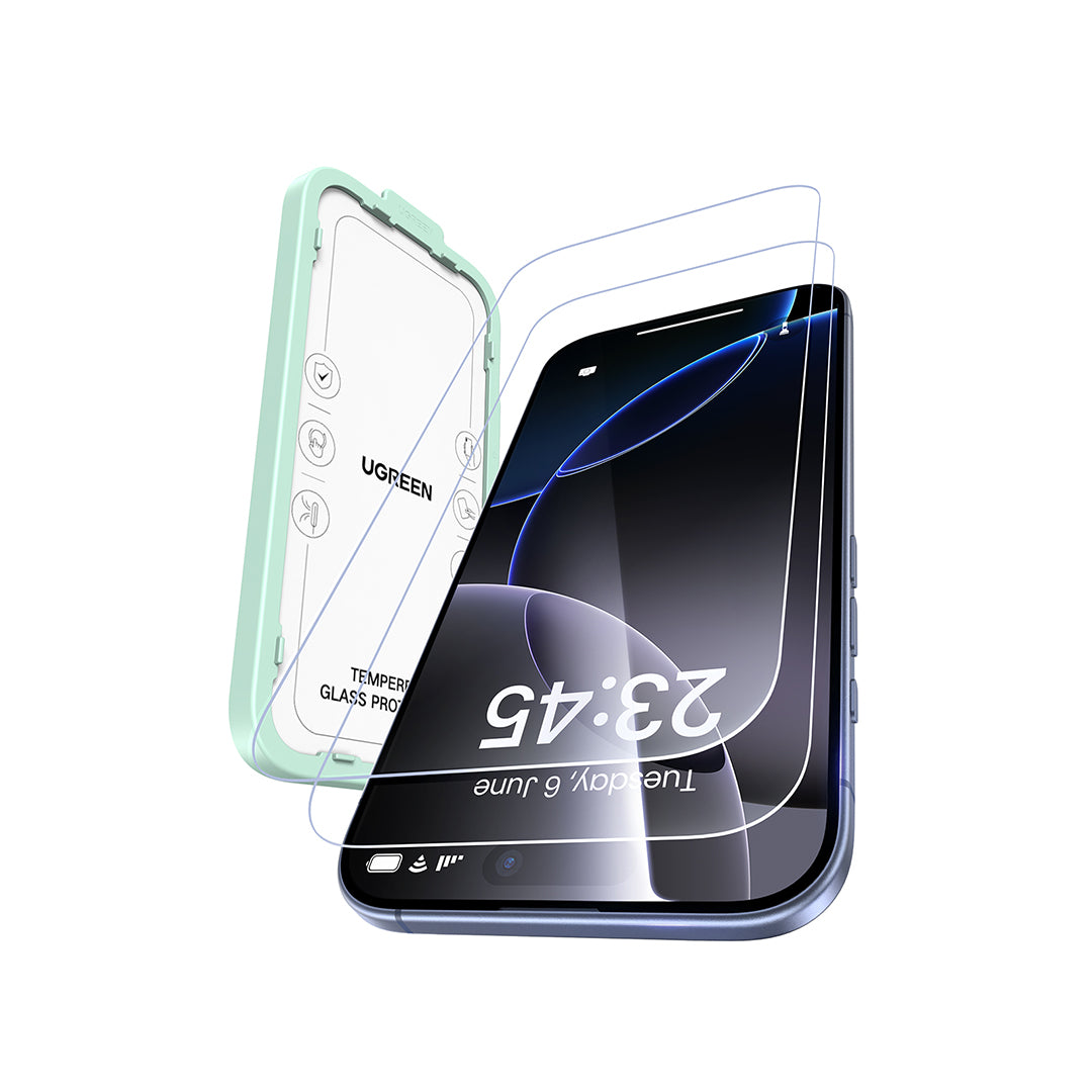 UGREEN Screen Protector for iPhone 17 Air 2-Pack | واقي شاشة يونيجرين لآيفون 17 Air عبوتين