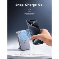 بنك طاقة UGREEN مغناطيسي لاسلكي 10000mAh 20W | UGREEN 10000mAh Mini Magnetic Wireless 20W Power Bank
