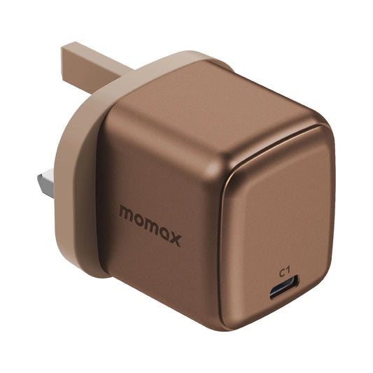 شاحن موماكس جارج & بورت بمنفذ تايب سي وبقدرة شحن 65 واط | Momax Charge & Port GaN 65W USB-C Charger