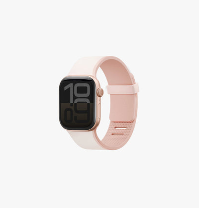 UNIQ Revix IV reversible Apple Watch band Petal Pink Misty Rose - front view