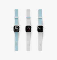 UNIQ Revix IV reversible Apple Watch band Soft Cloud White - styling variants