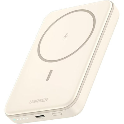 UGREEN 10000mAh Mini Magnetic Wireless 20W Power Bank | باور بانك يوجرين 10000 مللي أمبير مغناطيسي لاسلكي 20 واط