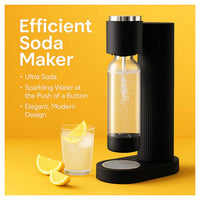 ماكينة صنع المياه الغازية Ultra مع أسطوانة CO₂ وزجاجة BPA-Free | Ultra Sparkling Water Maker with CO₂ Cylinder & BPA-Free Bottle