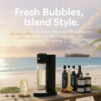 ماكينة صنع المياه الغازية Ultra مع أسطوانة CO₂ وزجاجة BPA-Free | Ultra Sparkling Water Maker with CO₂ Cylinder & BPA-Free Bottle
