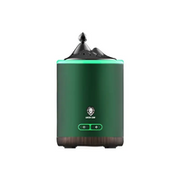 مبخرة جرين لايون المحمولة مع اضائة | Green Smart Bakhour Mini Portable Incense Burner with Light