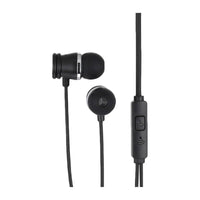 سماعات هافيت E303P السلكية بمنفذ 3.5 ملم مع مايك - أسود وأبيض ووردي | Havit E303P Wired Earphones with Mic