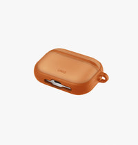 UNIQ Veren frosted case for AirPods Pro 3 Sunset Ember - closed lid
