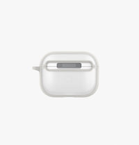 UNIQ Veren frosted case for AirPods Pro 3 Frost Clear - back view