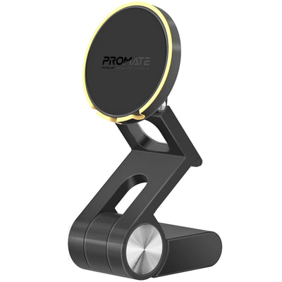 Promate VersaMount Black MagSafe extendable camera mount and foldable stand - main view