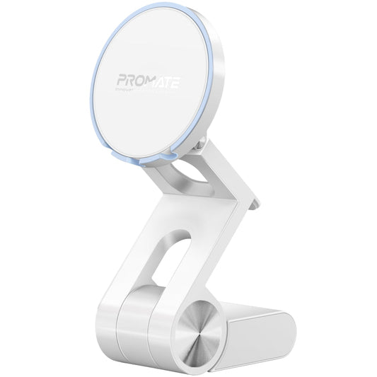 Promate VersaMount White MagSafe extendable camera mount and foldable stand - main view