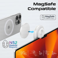 Promate VersaMount White N52 magnets MagSafe attachment detail